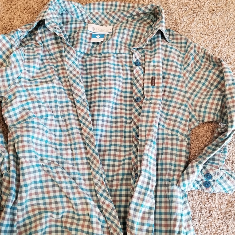 Ladies Columbia button down